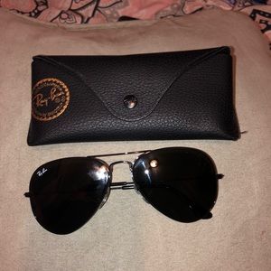 Ray Ban Men Aviator Sunglasses